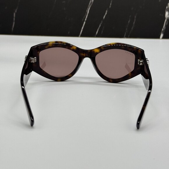NEW GUCCI SUNGLASSES HAVANA WOMEN CAT EYE EYEWEAR GUCCI GG1951S 002 main image 5